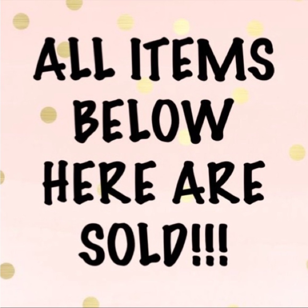 Sold out below this listing, xoxo. 💓